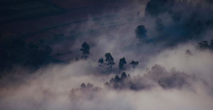 Photo Sunrise over mountains