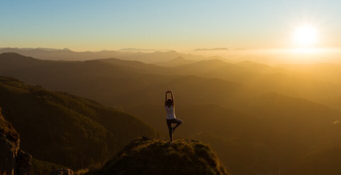 Photo Sunrise yoga
