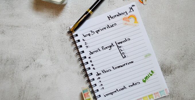 Photo Growth-Oriented Daily Routine